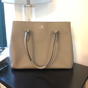 Gray Large Kate Spade Tote